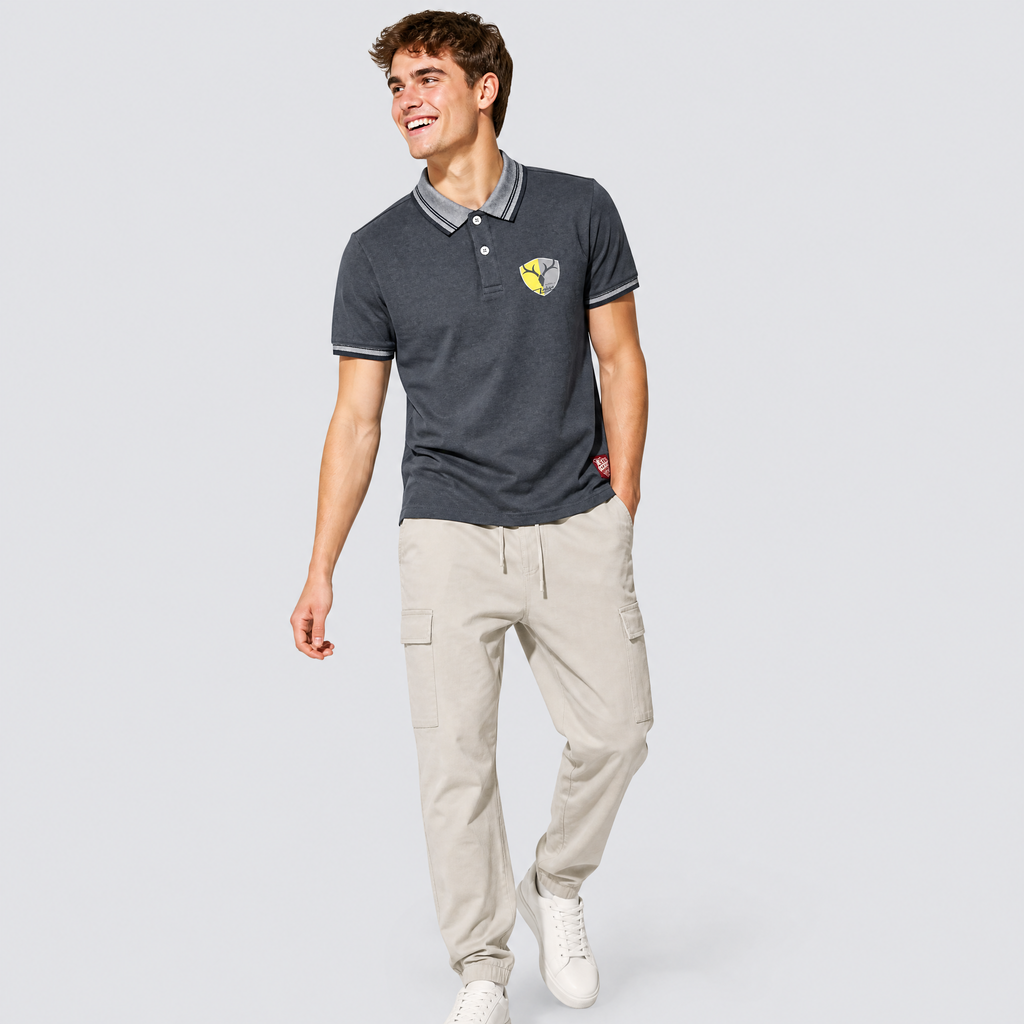 Garterized Cargo Pants