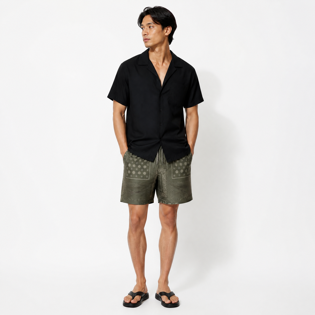 Bandana UV Beach Short