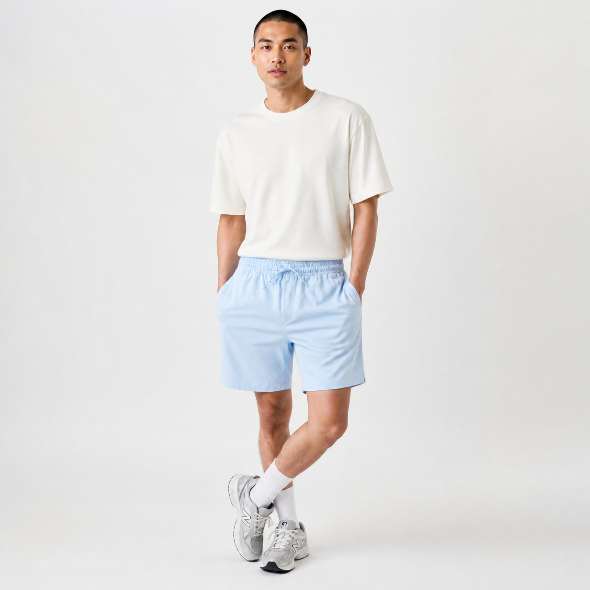 Sky Blue UV Beach Short