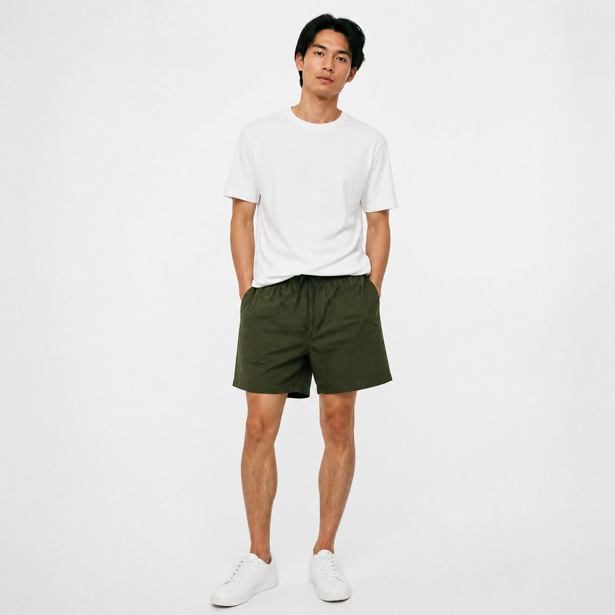 Olive UV Beach Short