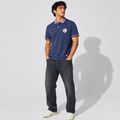 Stretch Dark Blue Jeans