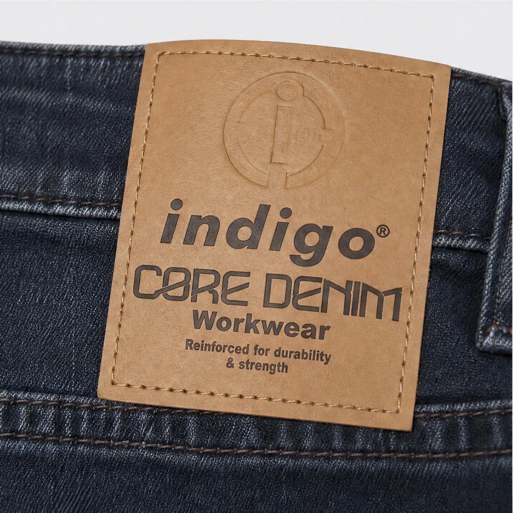 Stretch Dark Blue Jeans
