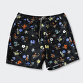 Doodle Graphic UV Beach Short