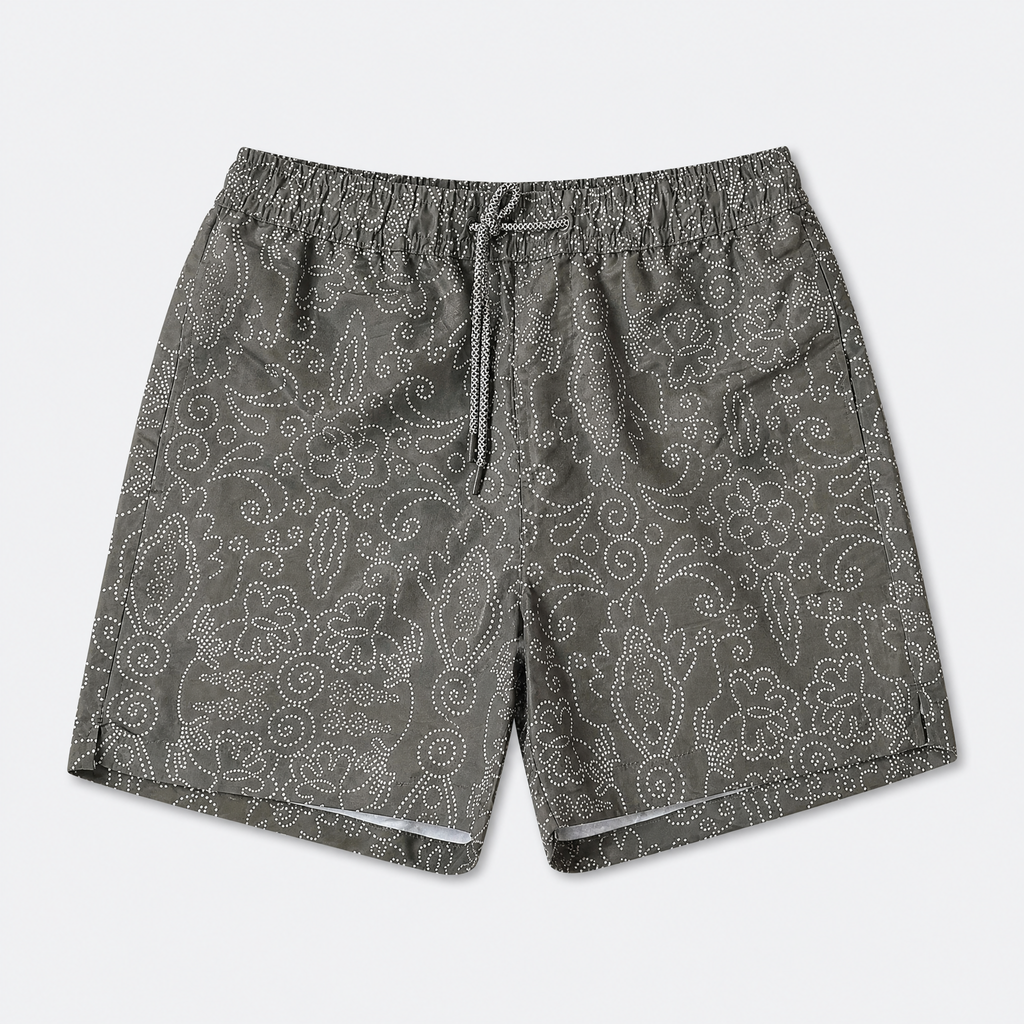Dotted Paisley UV Beach Short