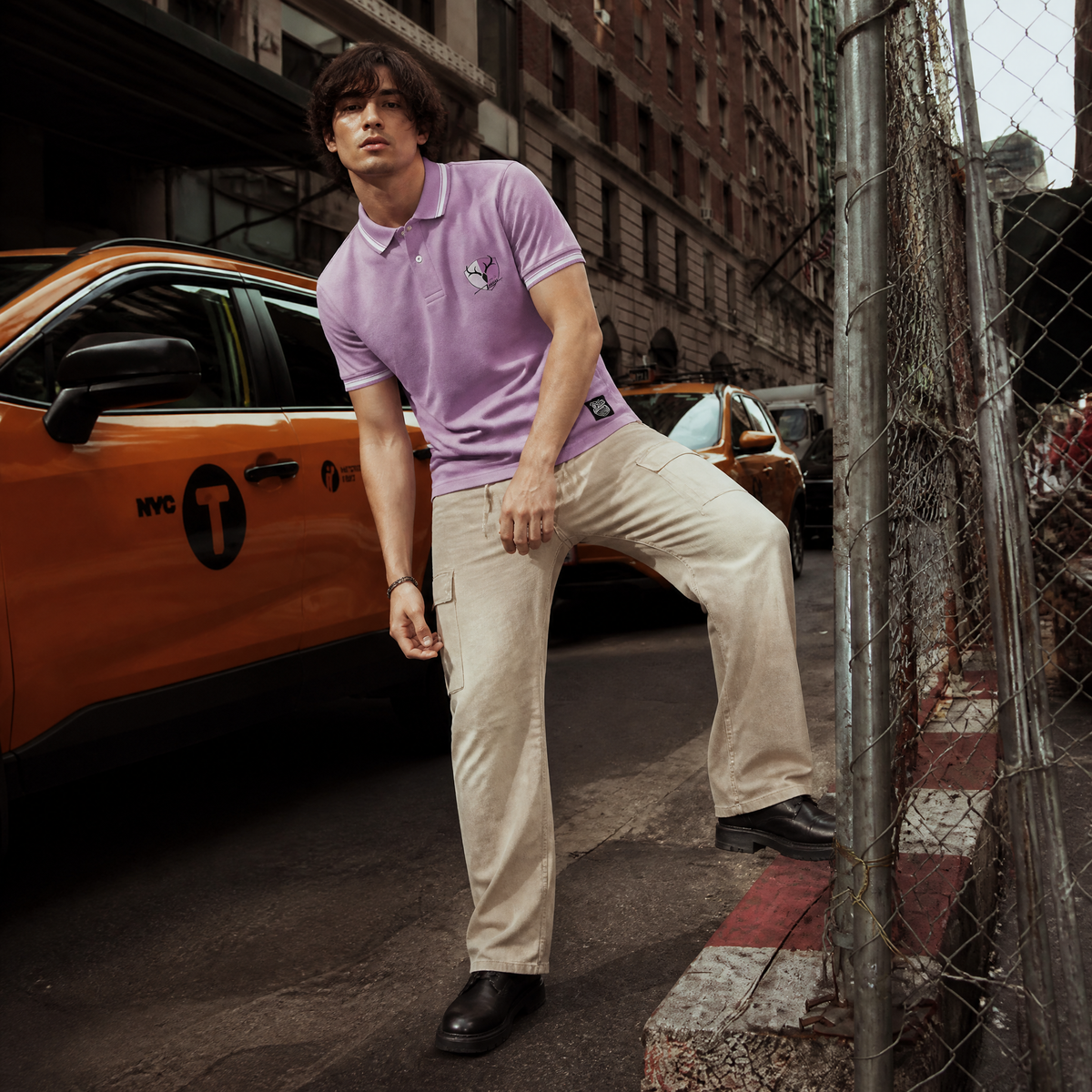 Garterized Cargo Pants