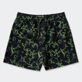 Neon Chrome UV Beach Short